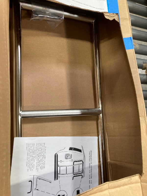 Photo 1 of 093PML Surco Stainless Steel 5-Step Van Ladder - Compatible with 2014-24 Ram ProMaster High Roof