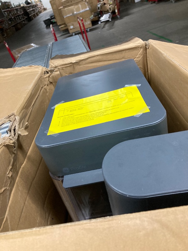 Photo 1 of GE Profile Opal 2.0 XL with 1 Gallon Tank, Chewable Crunchable Countertop Nugget Ice Maker, Scoop Included, 38 lbs in 24 Hours, Pellet Ice Machine with WiFi & Smart Connected, Black Stainless
