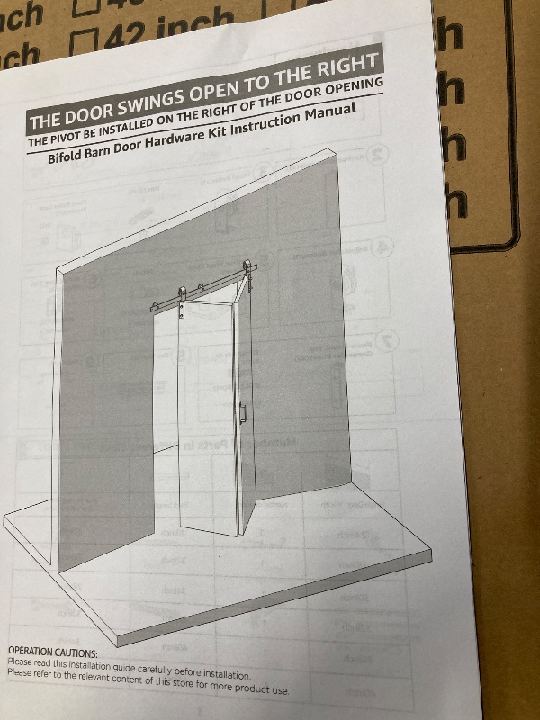 Photo 1 of 28 IN W DOOR SWINGS OPENED TO THE RIGHT**** DESIGN UNKNOWN  FACTORY SEALED, OPENED FOR PICTURING*****