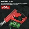 Photo 1 of **PARTS ONLY**

Electric  Eater Wacker, Grass Trimmer Weed Lawn Edger Eater, 21V 650W Cordless Grass String Trimmer Cutter, Weed Wacker with 2 Battery