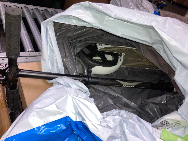 Photo 1 of **USED, DIRTY, BROKEN FENDER** LNOW Foldable Kick Scooter-8 IN Big Wheels for Kid, Teens & Adults, 4 Adjustable Levels, Max Load 240 LBS,Lightweight

