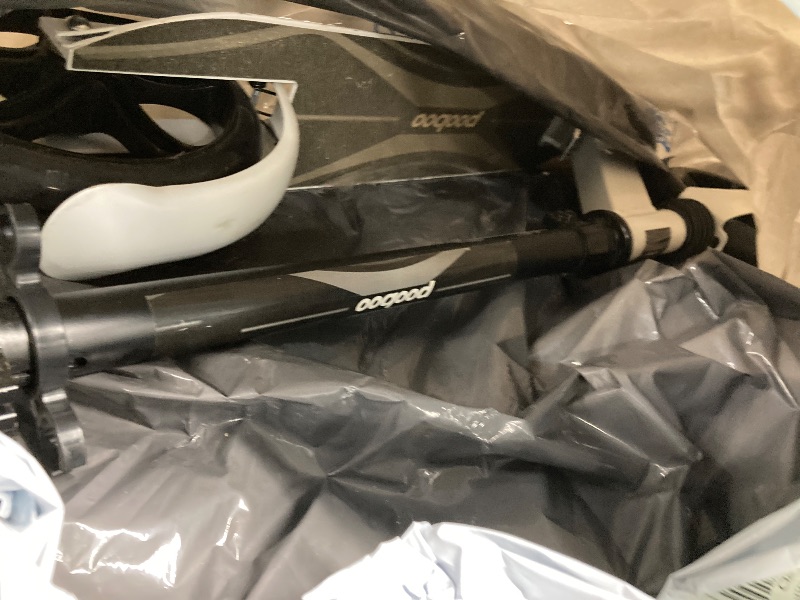 Photo 1 of **USED, DIRTY, BROKEN FENDER** LNOW Foldable Kick Scooter-8 IN Big Wheels for Kid, Teens & Adults, 4 Adjustable Levels, Max Load 240 LBS,Lightweight

