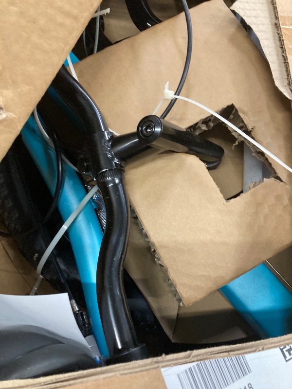 Photo 1 of AVASTA 20'' Big Kids Mountain Bike for Age 6 7 8 9 10 11 12 Years Old Boys Girls Teen with Suspension Fork Front & Rear Dual Hand Brakes 6 Speeds Drivetrain, Cyan