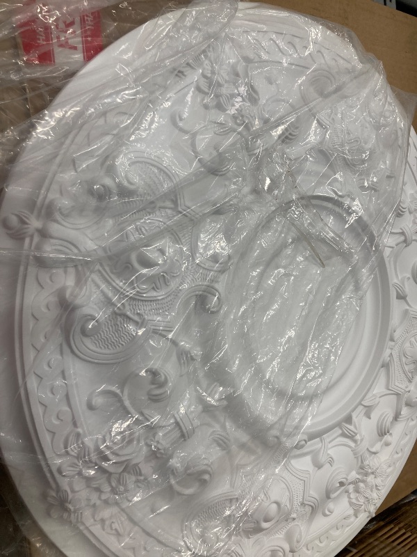 Photo 1 of 28 1/8"OD x 1 3/4"P Oslo Ceiling Medallion (Fits Canopies up to 10 1/2")