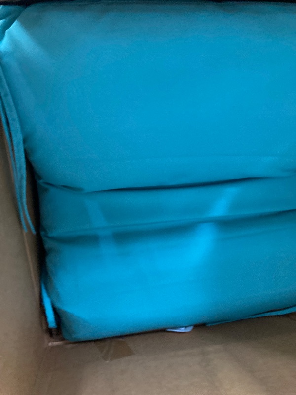Photo 1 of Greendale Home Fashions Outdoor Reversible Chaise Lounge Chair Cushion, Arctic