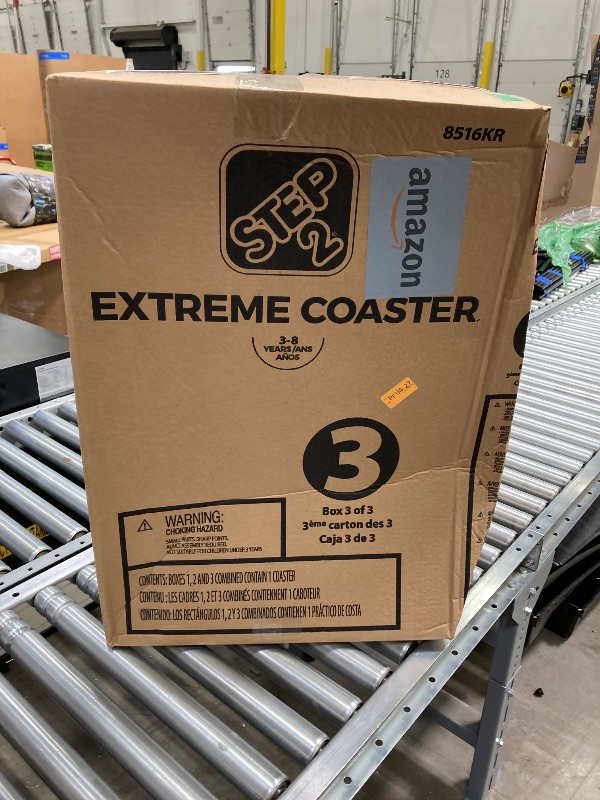 Photo 1 of  BX 3 OF 3 ONLY Step2 Extreme Coaster Kids Ride On Toy, Push Car, Indoor/Outdoor Roller Coaster & Playset, Made of Durable Plastic, Max Weight 80 lbs., For Toddlers 3+ Years Old