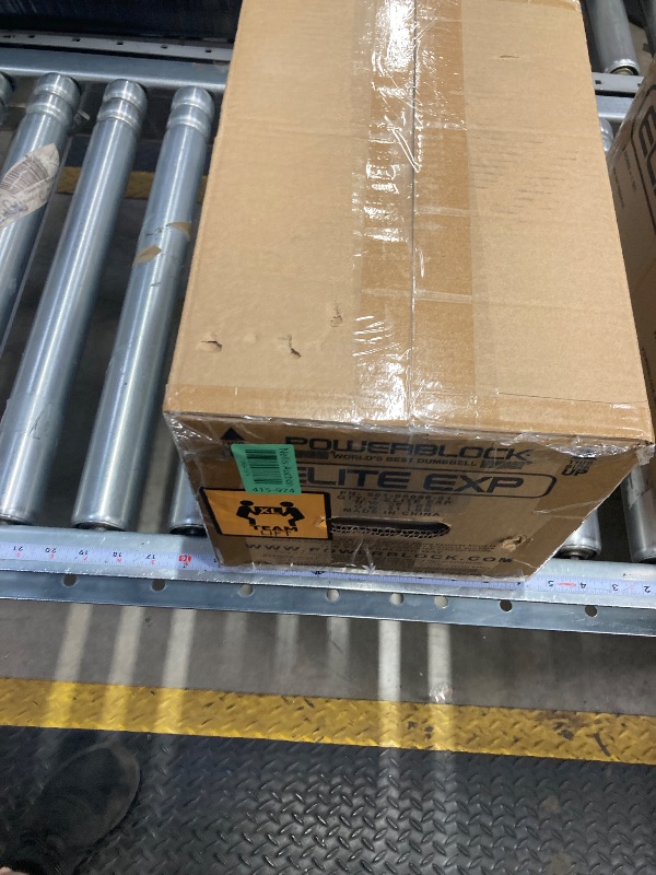 Photo 1 of **only one***SINGLE UNIT PowerBlock Elite EXP Adjustable Dumbbells, , Stage 1, 5-50 lb. Dumbbells, Durable Steel Build, Innovative Workout Equipment, All-in-One Dumbbells, Expandable with Expansion Kits