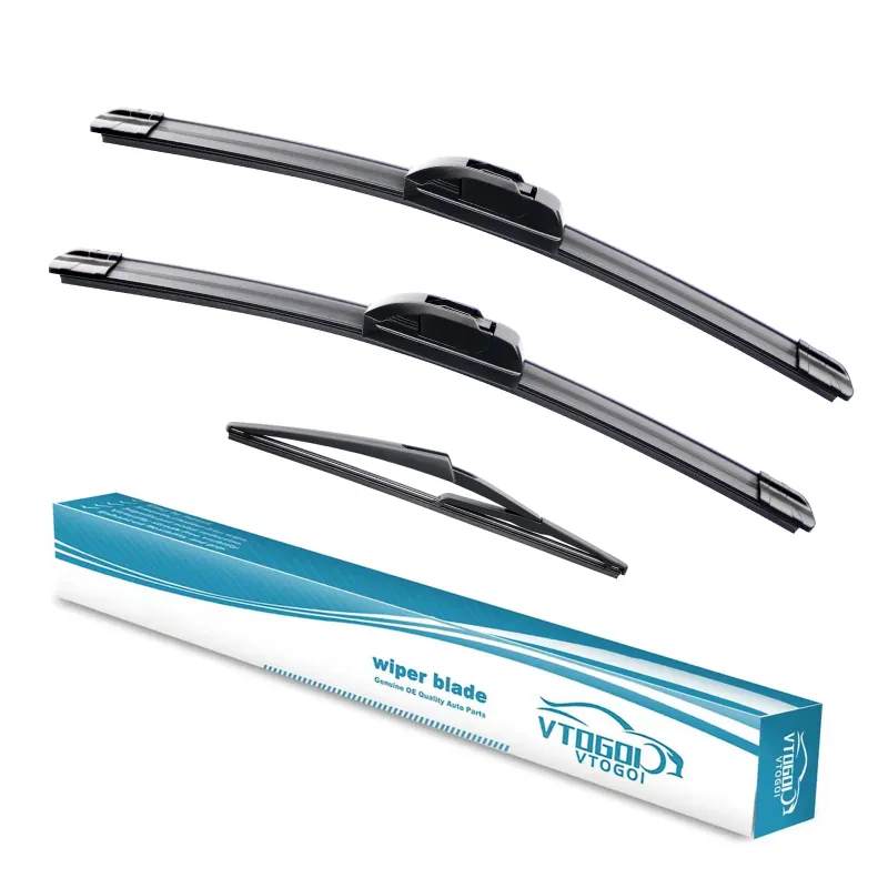 Photo 1 of 3 Wipers 26"+17"+12" for Infiniti QX60 2014-2020 Nissan Pathfinder 2013-2020 Rogue 2015-2021 All Weather Original Equipment Replacement Windshield Wiper Blades