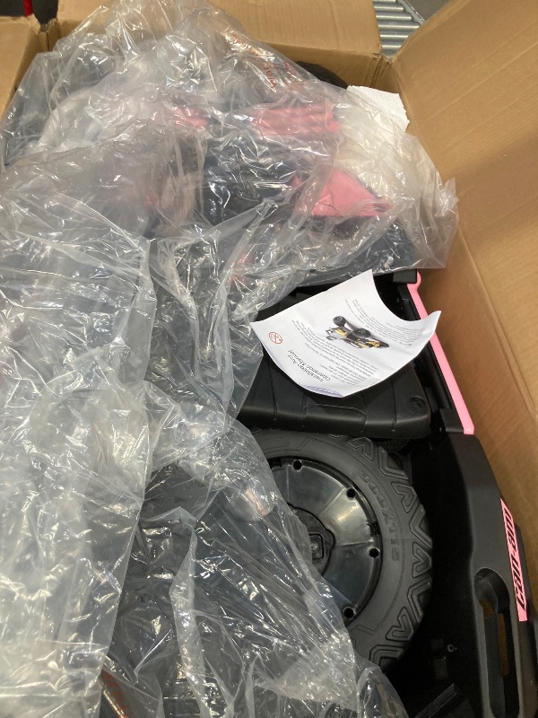 Photo 1 of 12V Ride on UTV Car, Licensed Can-Am Electric Off-Road Car, Ride on Truck Car for Kids