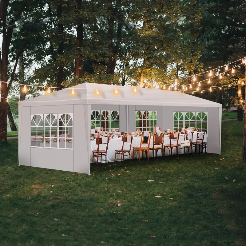Photo 1 of ***USED**Ktaxon 10' X 30' Canopy Tent with 5 Side Walls for Party Wedding Camping and BBQ