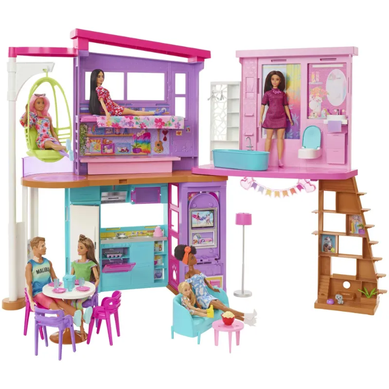 Photo 1 of Barbie Holiday House Playset HCD50
