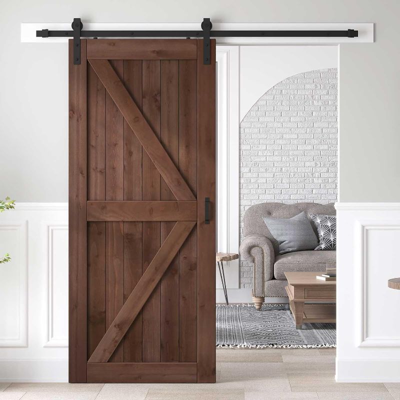 Photo 1 of ***check notes***Barn Door  (Color: Burlywood)
