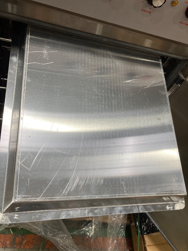 Photo 1 of *** PLEASE SEE THE PHOTOS WITH DAMAGES***KoolMore KM-CCAH3-1D Half-Size One Door Commercial Cook and Hold Oven 3,000 W and 208/240V, UL Listed in Stainless-Steel