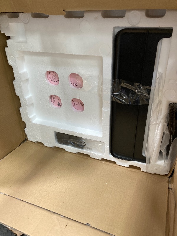 Photo 1 of ***NEEDS CLEANING**GE Profile™ Smart Indoor Pellet Smoker, with Active Smoke Filtration, 5 Smoke Control Settings, WiFi Connected, Electric, Countertop BBQ Appliance, Black