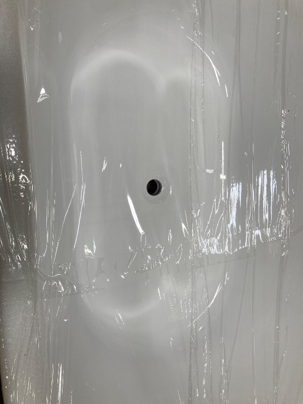 Photo 1 of " Acrylic Freestanding Bathtub, Free Standing Tub, Stand Alone Tub, Soaker Tub with Overflow and Drain, cUPC Certified, Gloss White