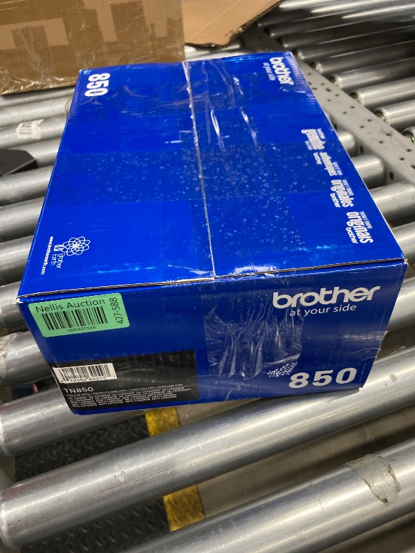 Photo 1 of Brother Genuine High Yield Toner Cartridge, TN850, Replacement Black Toner, Page Yield Up To 8, 000 Pages, Amazon Dash Replenishment Cartridge
