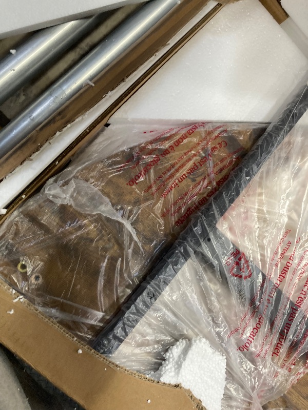 Photo 1 of Jocoevol Round Dining Table for 4,Kitchen Dining Room Circle Dinner Pedestal Table,Space Saving Wood Kitchen & Dining Room Furniture (Vintage, 42In)