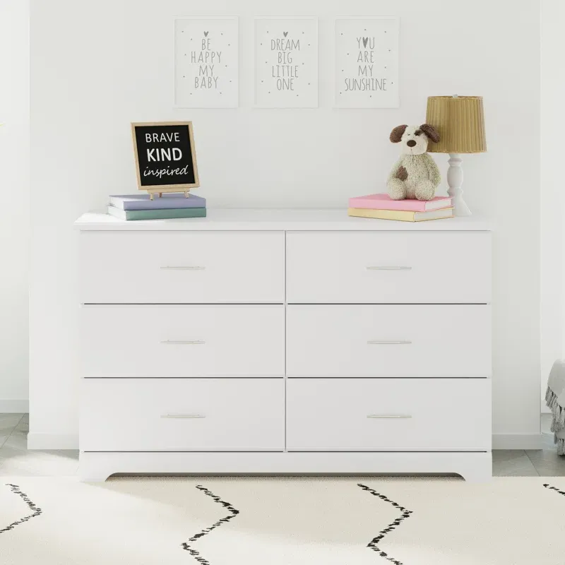 Photo 1 of ****MISSING OTHER BOXES NOT FULL SET***Storkcraft Brookside 6 Drawer Double Dresser
