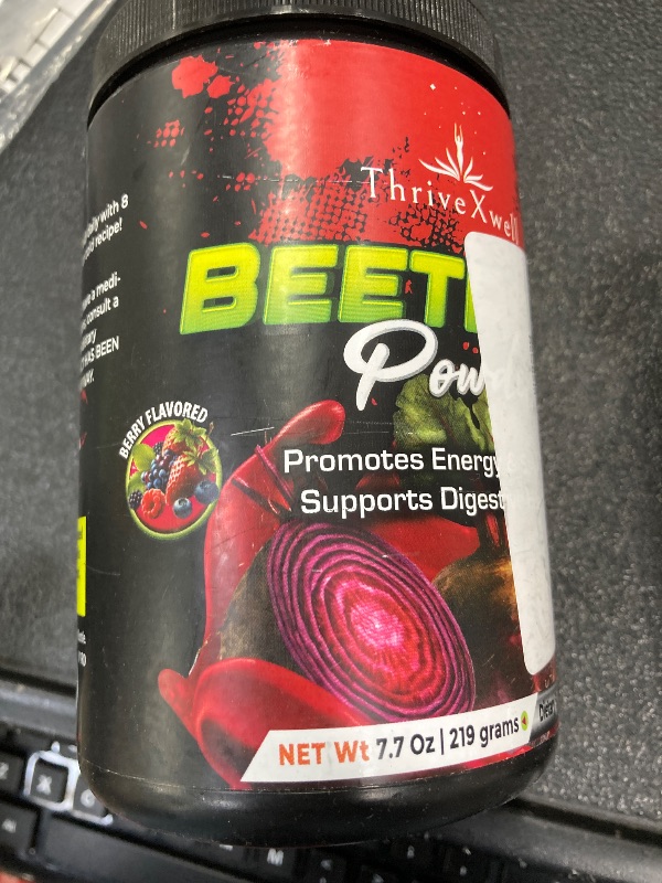 Photo 1 of Nature Fuel Power Beets Powder, Delicious Mixed Berry, Concentrated Superfood Supplement, Supports Circulation, Natural Energy & Stamina, Non-GMO, 60 Servings (Packaging May Vary)
