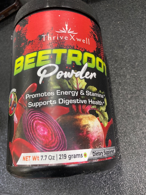 Photo 1 of Nature Fuel Power Beets Powder, Delicious Mixed Berry, Concentrated Superfood Supplement, Supports Circulation, Natural Energy & Stamina, Non-GMO, 60 Servings (Packaging May Vary)