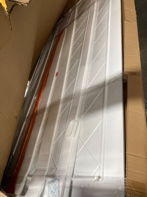 Photo 1 of DreamLine 30 in. D x 60 in. W x 76 3/4 in. H Left Drain Acrylic Shower Base and QWALL-5 Backwall Kit In White, DL-6189L-01