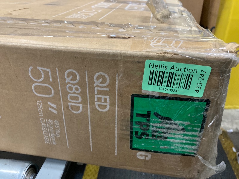 Photo 1 of ***see notes***SAMSUNG 50-Inch Class QLED 4K Q80D Series Quantum HDR+ Smart TV w/Dolby Atmos, Object Tracking Sound Lite, Direct Full Array, Motion Xcelerator, Alexa Built-in (QN50Q80D, 2024 Model)