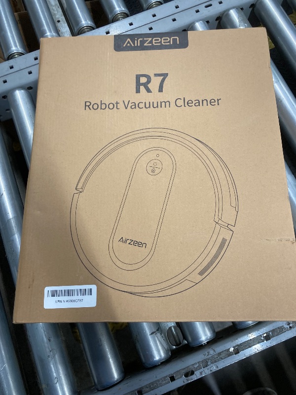 Photo 1 of ***MISSING HARDWARE***Robot Vacuum Cleaner with 3000Pa Suction,Personalized Cleaning Settings,Auto Self-Charging Robotic Vacuum,Carpet Booster,App/Alexa/Remote Control, Ideal for Pet Hair/Hard Floor/Carpet,R7