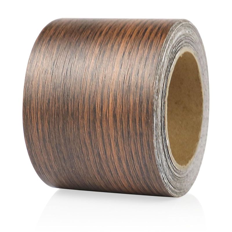 Photo 1 of  Wood Grain Repair Tape,Self Adhesive Repair Patch for Furniture, Floors, Cabinets, Windows, Doors, RV, Home Decor and DIY Projects (1, Walnut)