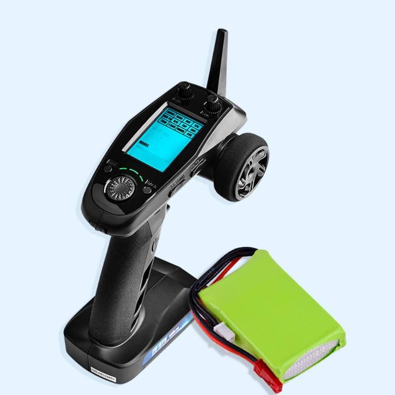Photo 1 of  Lipo Battery, 7.4V 1500mAh RC Lipo Battery Fits for Flysky FS-GT5, Flysky G7P, DDF-350 RC Transmitter Loyal Partner for RC Toys, Portable and Rechargeable Increase Play Time