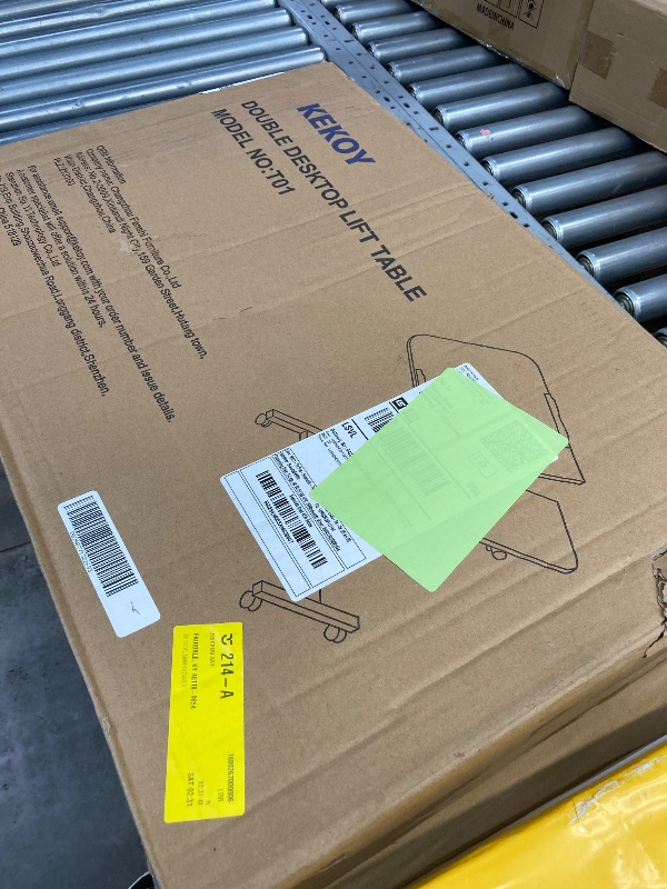 Photo 1 of ***PARTS ONLY***
kekoy double desktop lift table