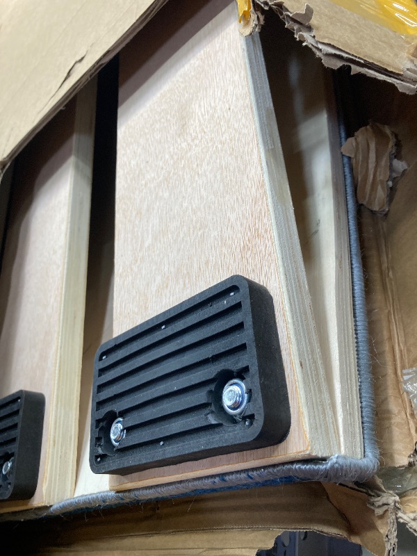 Photo 1 of ASENVER Blue Spring Assisted Springboard Spring Boards for Children Wooden Spring Pedal Elastic Board for Athletics Training (47.2" L x 23.6" W)