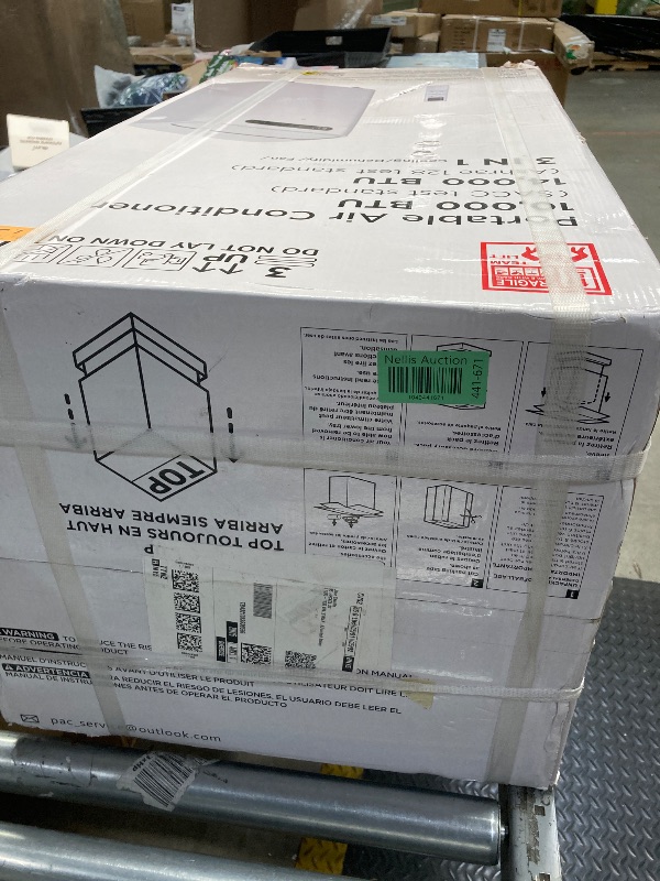 Photo 1 of 14000 BTU Portable Air Conditioners for Room up to 700 Sq. Ft, 3-IN-1 Portable AC Unit with Fan Dehumidifier, Drainage-free Cooling, 48 dB Quiet Sleep Mode, 24H Timer, Auto Swing, Windows Kit Included
