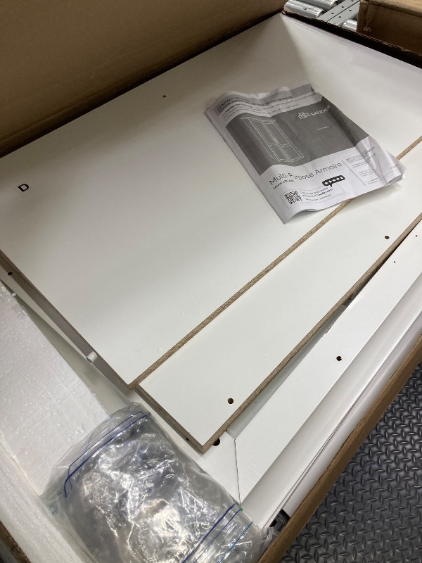 Photo 1 of ***PARTS ONLY***
Sauder Miscellaneous Storage Craft & Sewing Armoire, L: 35.11" x W: 21.81" x H: 61.58", Glacier White finish
