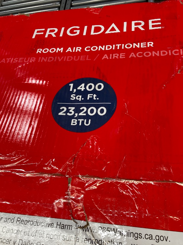 Photo 1 of FRIGIDAIRE Room & Air Conditioner. 1.400 SQ. Ft, 23.200 BTU  ***(EXACT STOCK PHOTO NOT AVAILABLE, BOX RIPPED/TORN)***