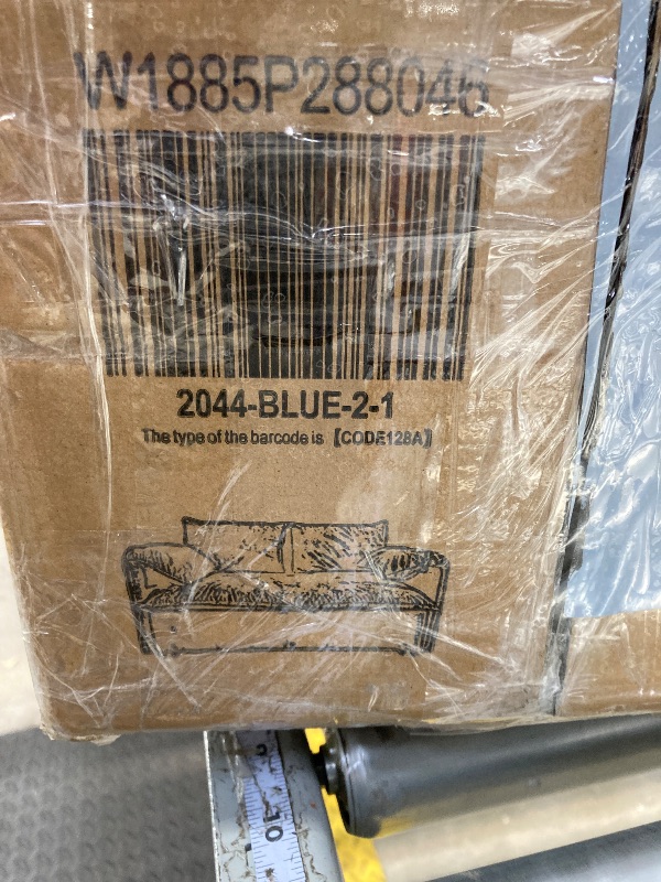 Photo 1 of ***(UNKNOWN PARTIAL SET, MISSING PIECES)***Oversized Convertible Loveseat Queen Sleeper Sofa Bed Pull Out Sofabed , 3 in 1 Multi-Functional Futon Couch Velvet Upholstered Reclining Lounge with Side Pocket for Living Room, Apartment, Bedroom  ***(UNKNOWN P