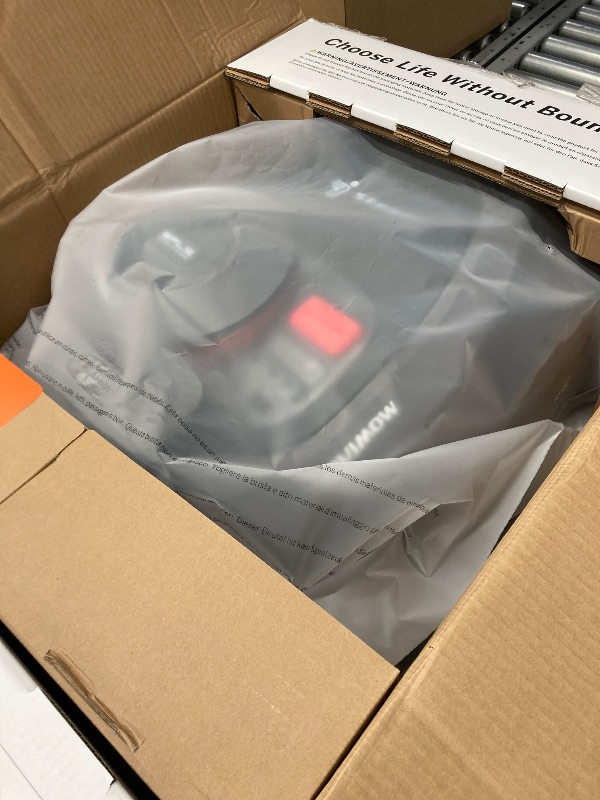 Photo 1 of Segway Navimow H3000N-VF Robot Lawn Mower Perimeter Wire Free, 0.74 Acre RTK+Vision Robotic Lawnmower, Virtual Boundary, Systematic Mowing, APP Control, Anti-Theft 54dB(A) Quiet, Multi-Zone Management