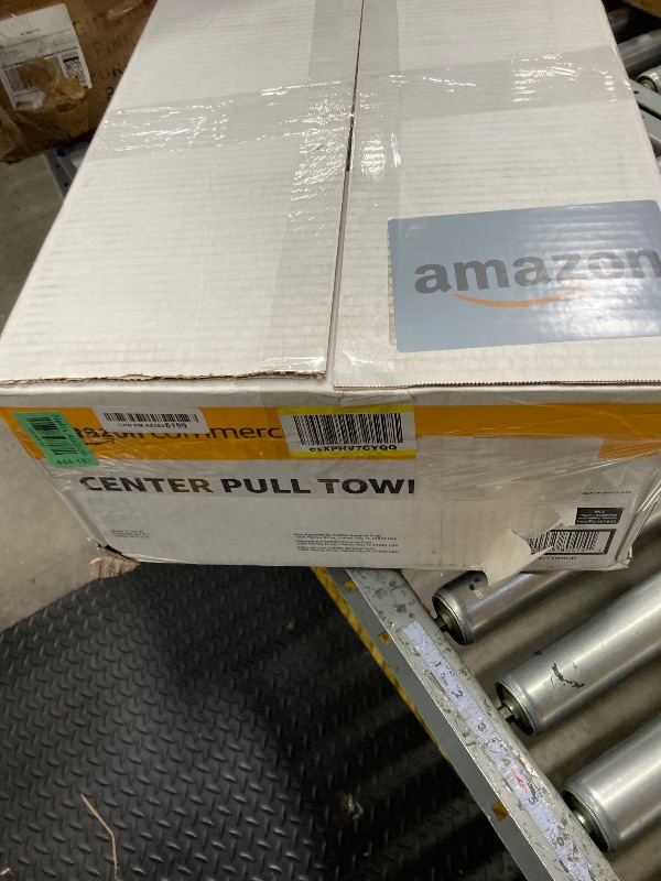Photo 1 of AMAZON Commercial White,Center Pull Towels , 6 Rolls, -600 Sheets  ***(ORIGINAL STOCK PHOTO NOT AVAILABLE)***