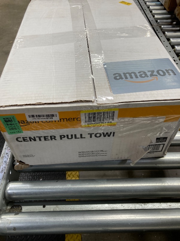 Photo 1 of AMAZON Commercial White,Center Pull Towels , 6 Rolls, -600 Sheets  ***(ORIGINAL STOCK PHOTO NOT AVAILABLE)***