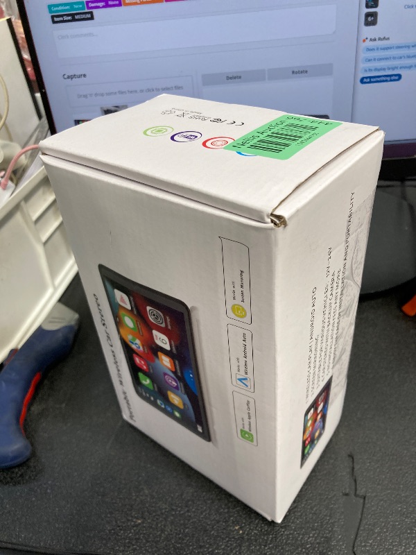 Photo 1 of [2025 Fully Laminated Screen] CarpodGo T3 Pro Portable 60fps Wireless Carplay Android Auto,8.9 Inch 1920 * 720 IPS Touch Screen Car Stereo,Display-Only BT Mode Supports Steering Wheel Controls