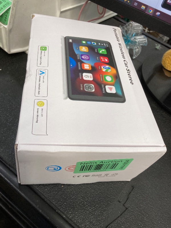 Photo 1 of **PHOTO FOR REFERENCE ONLY!**

Portable 60fps Wireless Carplay Android Auto,8.9 Inch 1920 * 720 IPS Touch Screen Car Stereo,Display-Only BT Mode Supports Steering Wheel Controls
