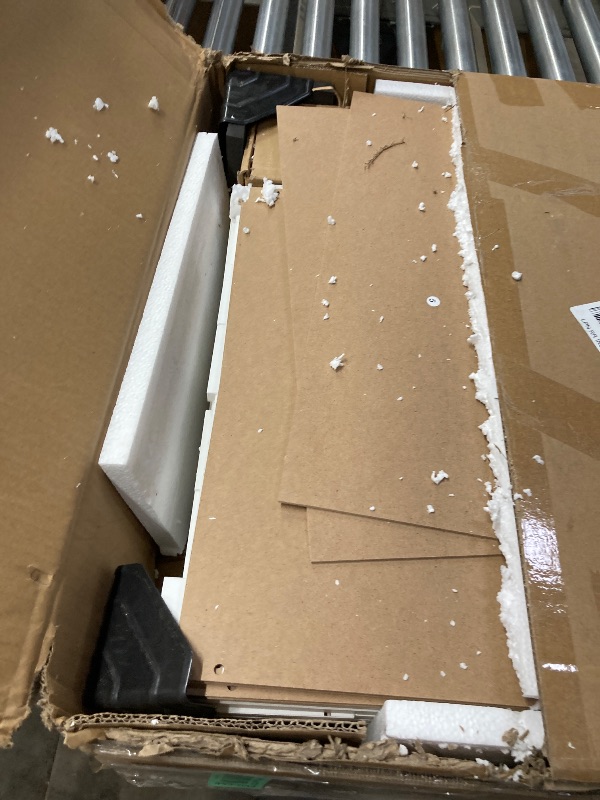 Photo 1 of ****PARTS ONLY****FACBOTALL Tall White Dresser, 8 Drawer Dresser with Groove Handles, White Tall Dressers, Modern Chest of Drawers with Large Storage Space for Home Office