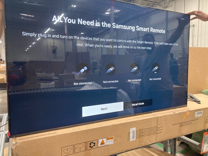 Photo 1 of SAMSUNG 65-Inch Class Crystal UHD 4K DU7200 Series HDR Smart TV w/Object Tracking Sound Lite, PurColor, Motion Xcelerator, Mega Contrast, Q-Symphony (UN65DU7200, 2024 Model)