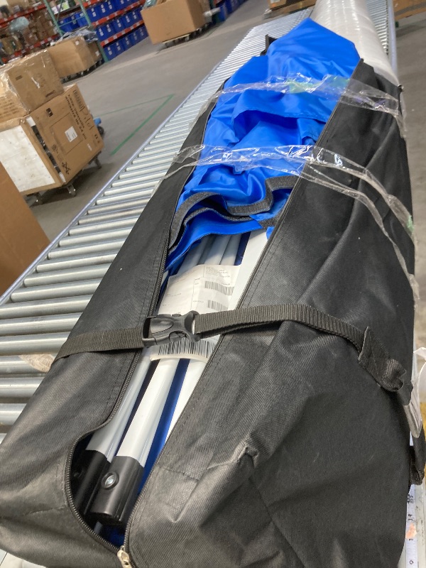Photo 1 of ***PARTS ONLY***
HarmonyHealth 10x20 Pop Up Canopy Tent Outdoor Canopy with 6 Removable Sidewalls One-Person Set Up Heavy Duty Commercial Instant Tent Shelter-Blue
