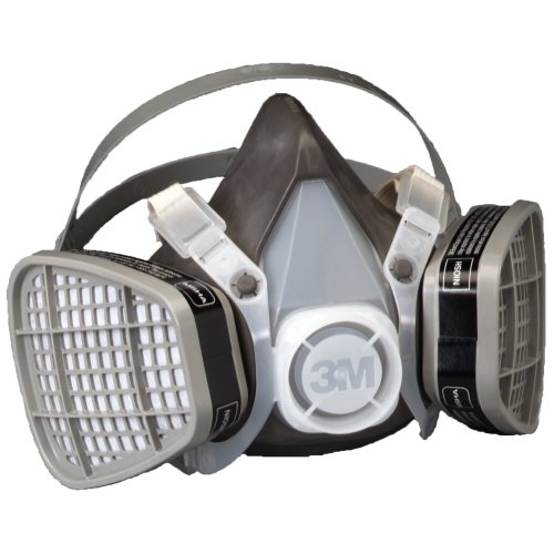 Photo 1 of 3M 5000 Series Organic Vapors Half-Facepiece Respirator, Large
