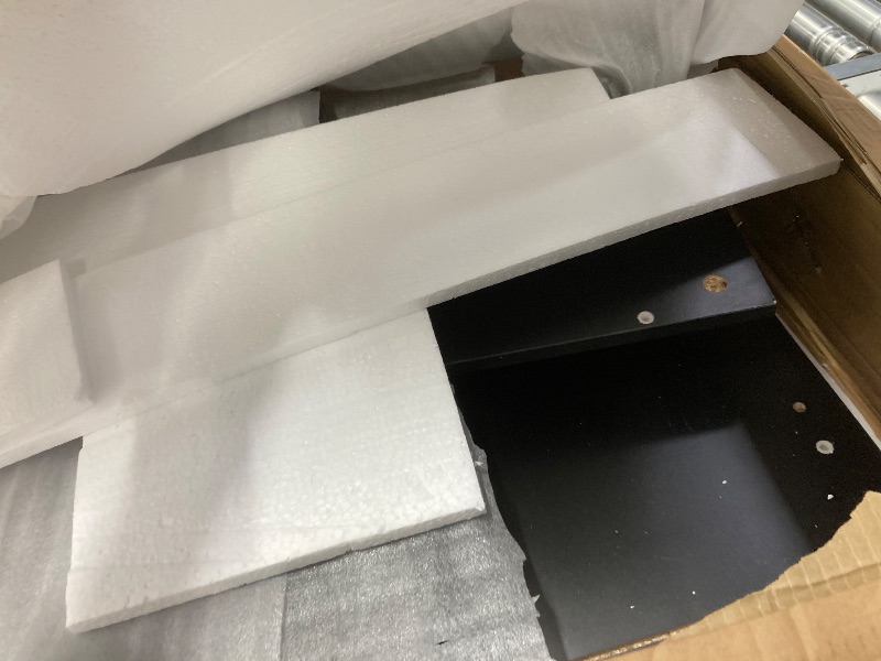 Photo 1 of PayLessHere Office Desk, Computer Desk with Drawers Keyboard Tray 43" Study Writing Desks for Home with Storage Shelves, Desks & Workstations