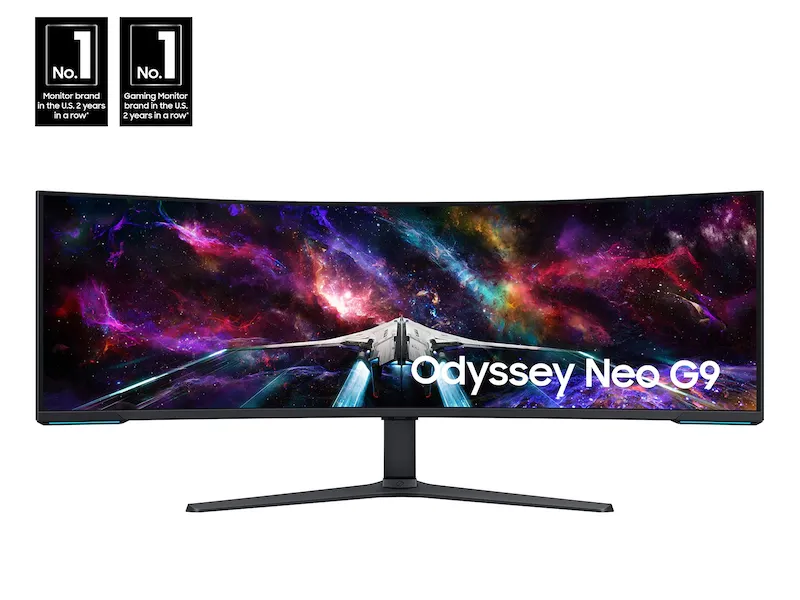 Photo 1 of ****PARTS ONLY****Samsung Odyssey Neo G9 S57CG952NN - G95NC Series - QLED monitor - curved - 57" - HDR