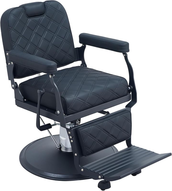 Photo 1 of 
Beautystyle Barber Chair Reclining Beauty Chair Heavy Duty Barber Chair with Hydraulic Pump Salon Chair
