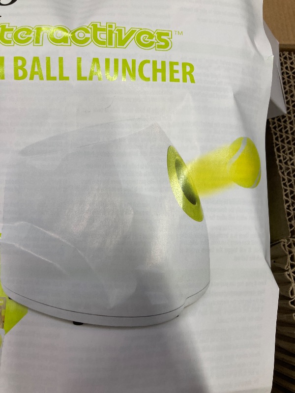Photo 1 of All For Paws Automatic Tennis Ball Launcher for Small to Medium Sized Dogs, 3 Balls Included, Mini
