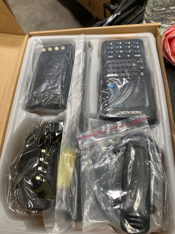 Photo 1 of (2 Gen) TD-H8 12 Watt Ham Handheld Radio(2PCS Batteries), Bluetooth Programming,Repeater Capable, Dual Band Long Range Two Way Radios with TD-805s, 6.1in, 15.12in 771 Long Antenna-Black,1Pack Full Kit