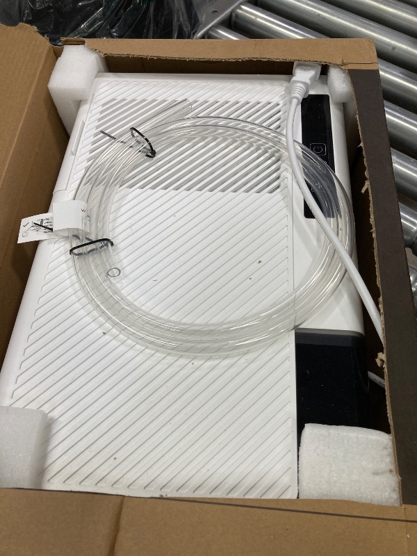 Photo 1 of 1200 sq.ft Rotary Dehumidifier AEOCKY 10 Pint Dehumidifier for Bedroom with Drain Hose,Never Frost,Ultra Quiet Small Portable Desiccant Dehumidifiers for Basement, Home, Bathroom, RV
